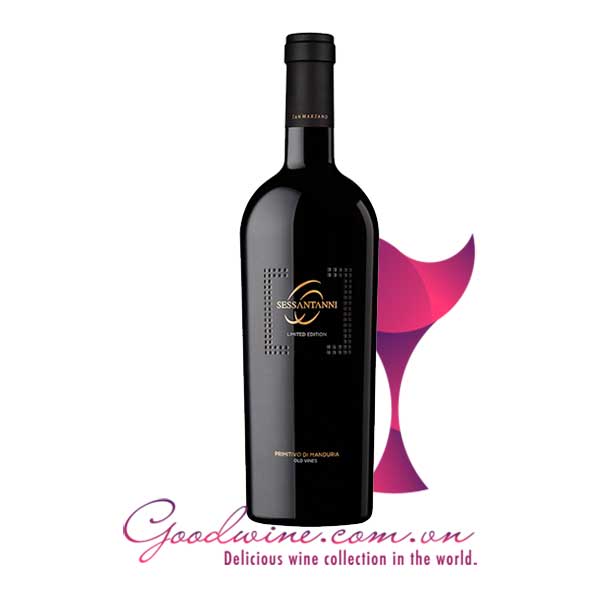 Rượu vang 60 Sessantanni Limited Edition nhập khẩu giá tốt tại GoodWine.com.vn
