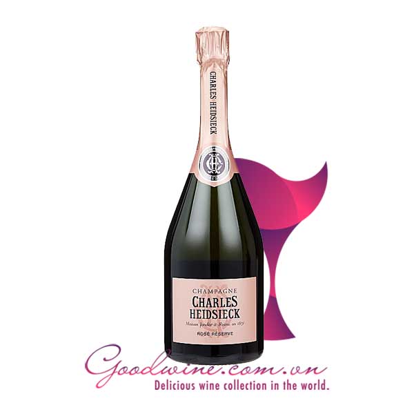 Rượu Champagne Charles Heidsieck Rosé Réserve nhập khẩu giá tốt tại GoodWine.com.vn