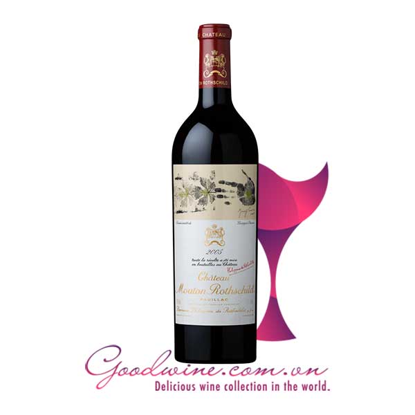 Rượu vang Chateau Mouton Rothschild 2005 nhập khẩu giá tốt tại GoodWine.com.vn