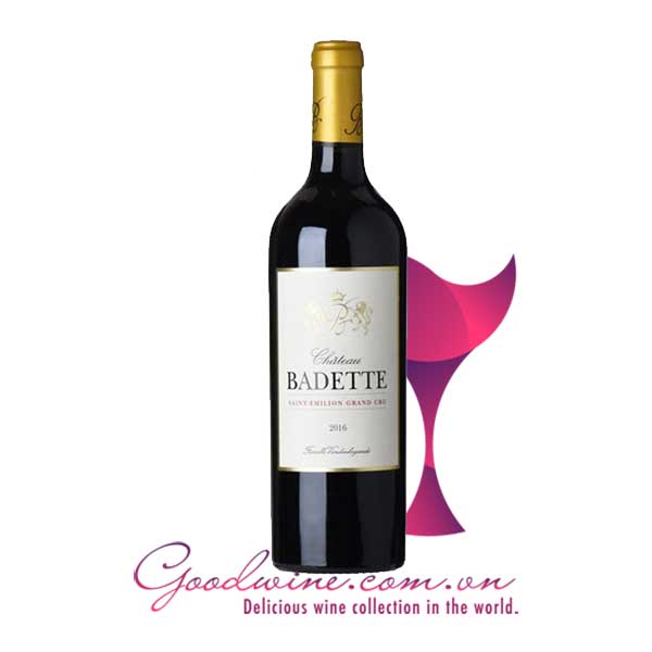Rượu vang Chateau Badette nhập khẩu giá tốt tại GoodWine.com.vn