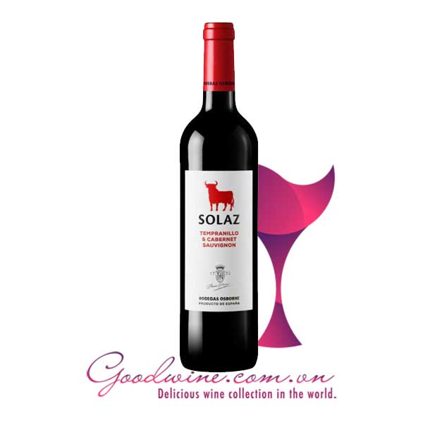 Rượu vang Solaz Tempranillo Cabernet Sauvignon nhập khẩu giá tốt tại GoodWine.com.vn