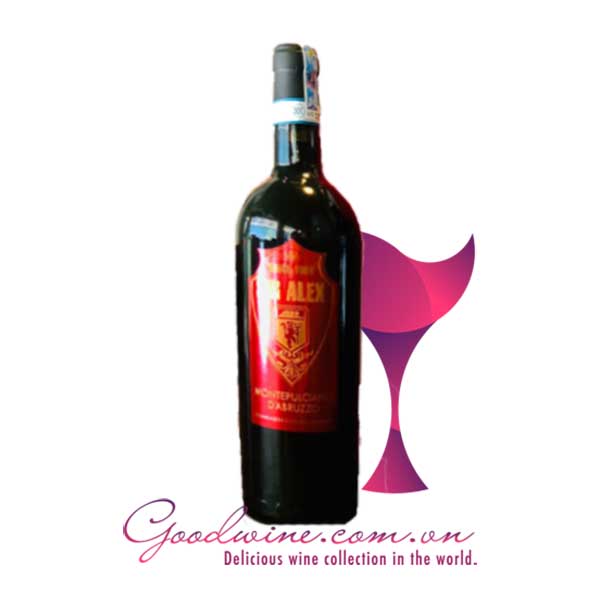 Rượu vang Sir Alex Montepulciano d'Abruzzo
