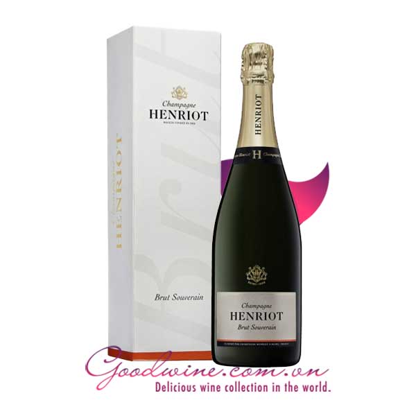 Rượu vang Champagne Henriot Brut Souverain nhập khẩu giá tốt tại GoodWine.com.vn