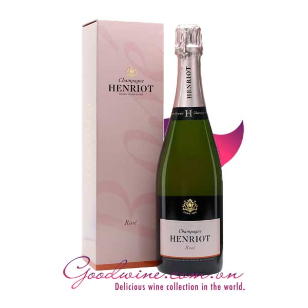 Rượu vang Champagne Henriot Rosé nhập khẩu giá tốt tại GoodWine.com.vn