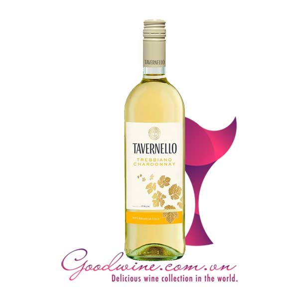 Rượu vang Tavernello Trebbiano Chardonnay Rubicone nhập khẩu giá tốt tại GoodWine.com.vn