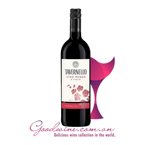 Rượu vang Tavernello Vino Rosso D'italia nhập khẩu giá tốt tại GoodWine.com.vn