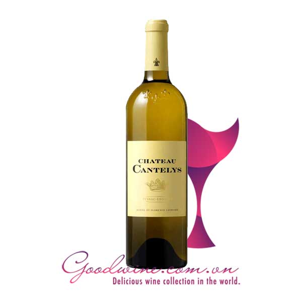 Rượu vang Chateau Cantelys Blanc nhập khẩu giá tốt tại GoodWine.com.vn