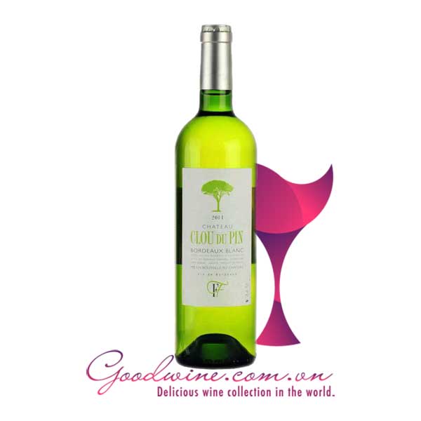 Rượu vang Chateau Clou Du Pin Bordeaux Blanc nhập khẩu giá tốt tại GoodWine.com.vn