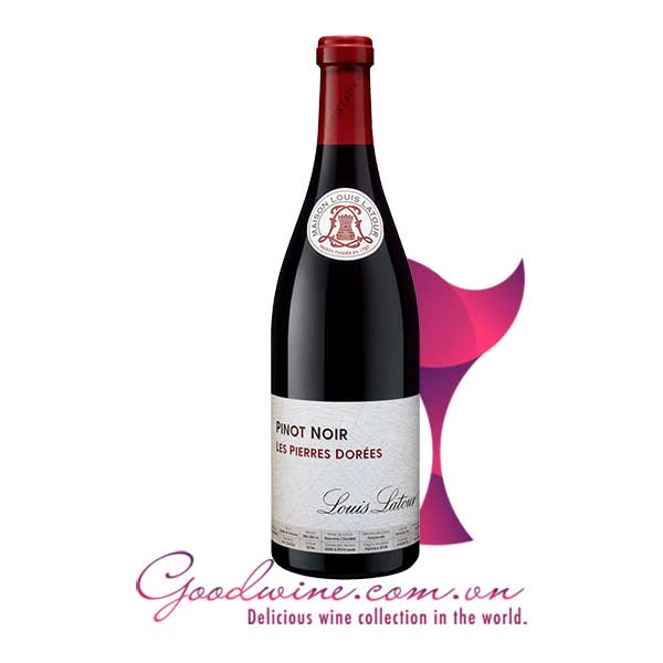 Rượu vang Louis Latour Pinot Noir Les Pierres Dorées nhập khẩu giá tốt tại GoodWine.com.vn