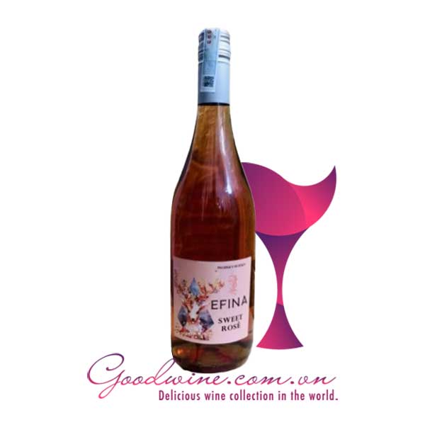 Rượu vang Efina Sweet Rose nhập khẩu chính hãng, giá tốt tại Good Wine
